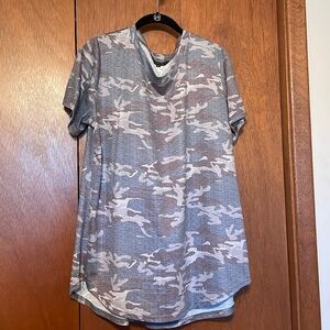 Boutique Camo Top
